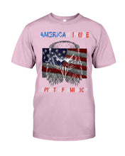 Load image into Gallery viewer, Eagle American Pride Spirit Of America Gift For American People Guys Tee