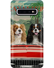 Load image into Gallery viewer, Cavalier Happy Holiday Gift For Dog Lovers Phone case