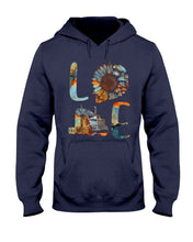 Load image into Gallery viewer, Love Trucker Simple Unique Custom Design For Personalized Job Gift Hoodie