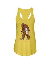 Load image into Gallery viewer, Bigfoot Come And Take It Simple Custom Design Ladies Flowy Tank