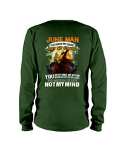 Load image into Gallery viewer, June Man You Know My Name Not My Sotry You See My Smile Trending Unisex Long Sleeve