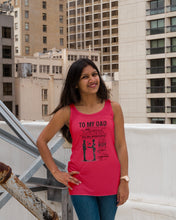 Load image into Gallery viewer, Giving For Dad Let You Know You're Appreciated Custom Design Ladies Flowy Tank
