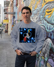 Load image into Gallery viewer, Lovely Phone Case Twinkling Blue Heart Gift For Parrots Lovers Sweatshirt