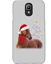 Load image into Gallery viewer, Cute Horse With Santa Hat Lovely Christmas Tree Gift For Horse Lovers Phone case