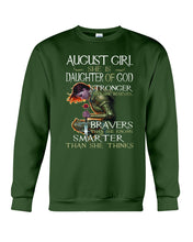 Load image into Gallery viewer, August Girl Daughter Of God Meaningful Gift For Women Sweatshirt