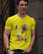 Load image into Gallery viewer, Love Trucker Simple Unique Custom Design For Personalized Job Gift Guys V-Neck