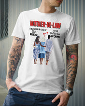 Load image into Gallery viewer, Daughter In Law's Best Friend Son's Best Partner In Crime Gift For Mom In Law Guys Tee