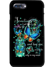 Load image into Gallery viewer, Butterfly Close My Eyes And Hug You Gift For Women Phone case