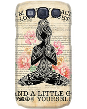 Load image into Gallery viewer, I'm Mostly Peace Love And Light Yoga Gift For Yoga Lovers Phone case