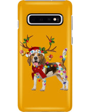 Load image into Gallery viewer, Beagle Gorgeous Reindeer Xmas Lights Gift For Dog Lovers Phone case