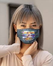 Load image into Gallery viewer, Butterfly Sunset On Beach Those We Love Don't Go Away Gift For Lover Cloth Face Mask