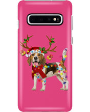 Load image into Gallery viewer, Beagle Gorgeous Reindeer Xmas Lights Gift For Dog Lovers Phone case