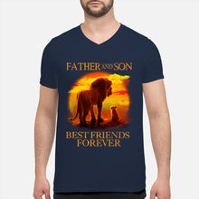 Load image into Gallery viewer, Father And Son Best Friends Forever Gift For Son Guys V-Neck