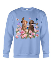 Load image into Gallery viewer, Gift For Dog LoversChesapeake Bay Retriever With Peonies Sweatshirt