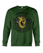 Load image into Gallery viewer, Gift For Cassie Girl The Soul Of A Mermaid Sweatshirt