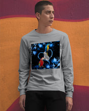 Load image into Gallery viewer, Lovely Phone Case Twinkling Blue Heart Gift For Parrots Lovers Unisex Long Sleeve