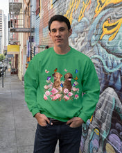 Load image into Gallery viewer, Gift For Dog LoversChesapeake Bay Retriever With Peonies Sweatshirt