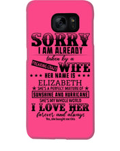 Load image into Gallery viewer, Gift For Husband I Love Here Forever And Always Phone case