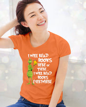 Load image into Gallery viewer, I’ll Read Book Everywhere Great Gift For Book Lovers Ladies Tee