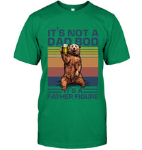 Load image into Gallery viewer, It's Not A Dad Bod It's A Father Figure Bear Guys Tee