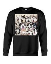 Load image into Gallery viewer, Many Love Husky Siberian On Phone Case Gift For Husky Lovers Sweatshirt