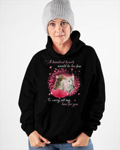 Load image into Gallery viewer, A Hundred Hearts Would Too Few To Carry All My Love For You Cats Gift For Cat Lovers Hoodie