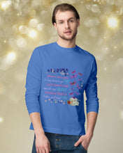 Load image into Gallery viewer, Butterflies When I Miss You I Just Have To Look Inside My Heart Gift For Lover Unisex Long Sleeve
