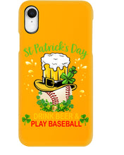 Load image into Gallery viewer, Baseball Drink Beer Day St Patrick's Day Gift For Baseball Lovers Phone case