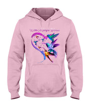 Load image into Gallery viewer, Hummingbirds Heart Shaped I Am A Simple Woman Gift For Mom Hoodie