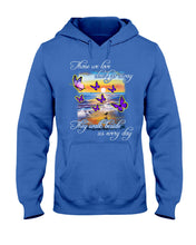 Load image into Gallery viewer, Butterfly Sunset On Beach Those We Love Don't Go Away Gift For Lover Hoodie