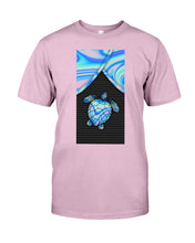 Load image into Gallery viewer, Magical Blue Turtle Pattern Gift For Turtle Lovers Guys Tee