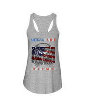 Load image into Gallery viewer, Eagle American Pride Spirit Of America Gift For American People Ladies Flowy Tank