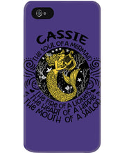 Load image into Gallery viewer, Gift For Cassie Girl The Soul Of A Mermaid Phone case