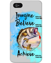 Load image into Gallery viewer, Fishing With All Your Heart Gift For Men Phone case