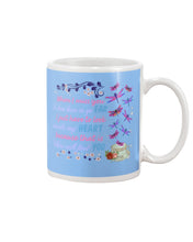 Load image into Gallery viewer, Butterflies When I Miss You I Just Have To Look Inside My Heart Gift For Lover Mug