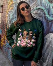 Load image into Gallery viewer, Gift For Dog LoversChesapeake Bay Retriever With Peonies Sweatshirt
