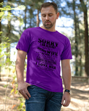Load image into Gallery viewer, Gift For Husband I Love Here Forever And Always Guys Tee