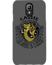 Load image into Gallery viewer, Gift For Cassie Girl The Soul Of A Mermaid Phone case