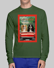 Load image into Gallery viewer, Cavalier Happy Holiday Gift For Dog Lovers Unisex Long Sleeve