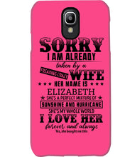Load image into Gallery viewer, Gift For Husband I Love Here Forever And Always Phone case