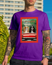 Load image into Gallery viewer, Cavalier Happy Holiday Gift For Dog Lovers Guys Tee