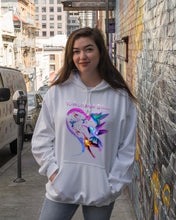 Load image into Gallery viewer, Hummingbirds Heart Shaped I Am A Simple Woman Gift For Mom Hoodie