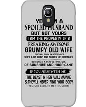 Load image into Gallery viewer, A Soiled Husband Of A September Freaking Awesome Wife Birthday Gift Phone case