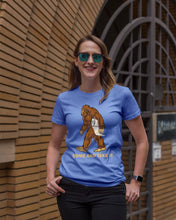 Load image into Gallery viewer, Bigfoot Come And Take It Simple Custom Design Ladies Tee