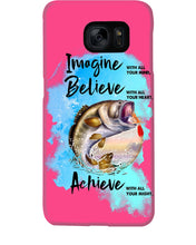 Load image into Gallery viewer, Fishing With All Your Heart Gift For Men Phone case