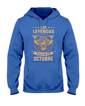 Load image into Gallery viewer, Birthday Meaningful Gift Las Levendas Nacen En Octubre Hoodie