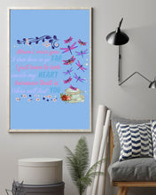 Load image into Gallery viewer, Butterflies When I Miss You I Just Have To Look Inside My Heart Gift For Lover Vertical Poster