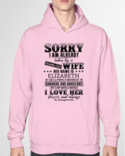 Load image into Gallery viewer, Gift For Husband I Love Here Forever And Always Hoodie