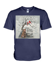 Load image into Gallery viewer, Labrador They Walk Beside Us Everyday Special Custom Design Guys V-Neck