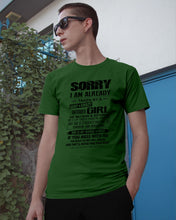 Load image into Gallery viewer, I'm Already Taken By September Sexy And Crazy Girl For Birthday Gift Guys Tee